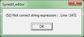 Synedit_Editor - nouvelles versions - Page 2 147210
