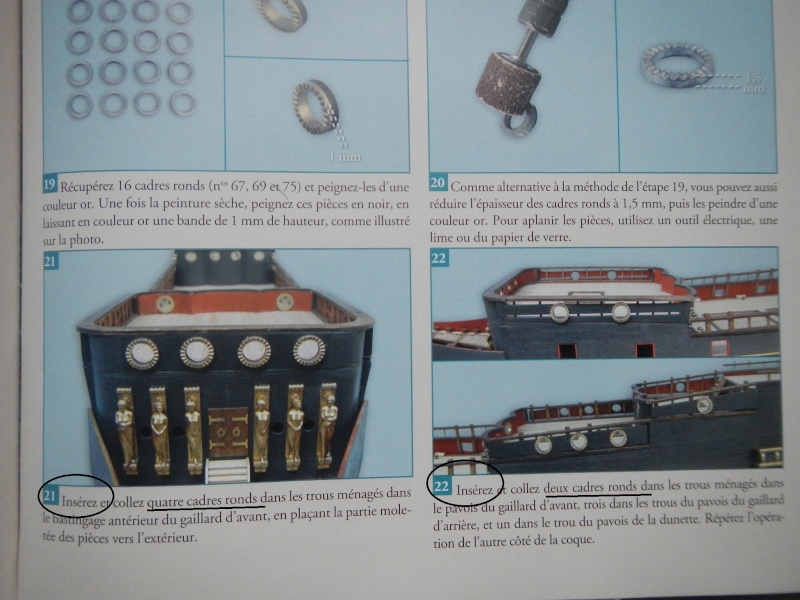 Construction du "Sovereign of the Seas" au 1/84 par Glénans - Partie I - Page 25 Dscn3311