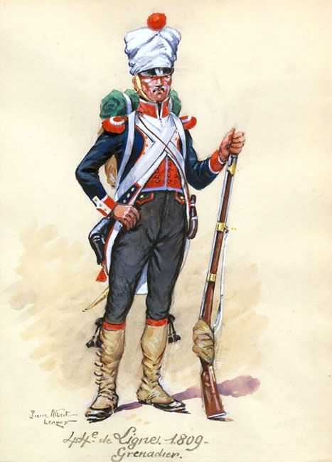 Grenadier 15e régiment Infanterie de la ligne Espagne 1807 MM 54m (modifications) - Page 18 44e_de10