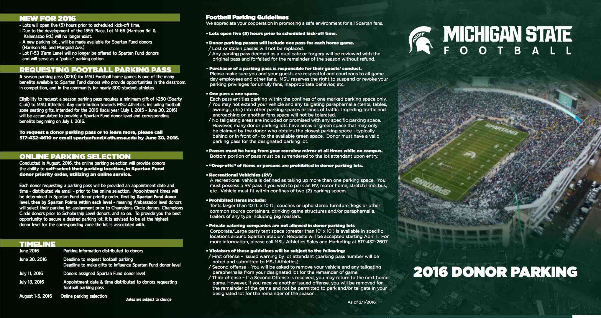 MSU tailgate document up and vanished from the interwebs... Sparta11