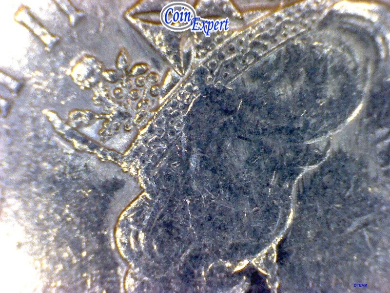 1996 - "6" Loin, Coin Décalé & Détérioré, Éclat de coin, Av & Rev. (Die Shift, Deteriorated, Chip) Couron10
