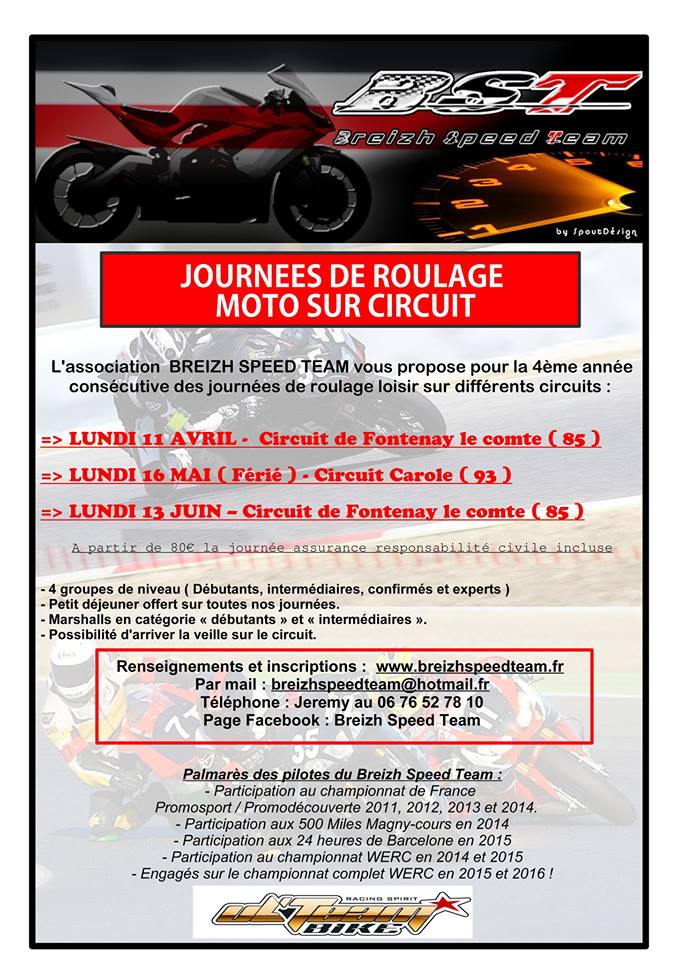 Roulages Breizh Speed Team 2016 12509010
