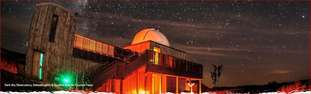 Réserves de ciel étoilé et observation du ciel de nuit en Écosse Ryserv10
