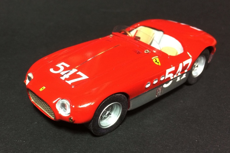 Ferrari 340 mm Vignale spyder , 1ère Mille Miglia 1953 08110