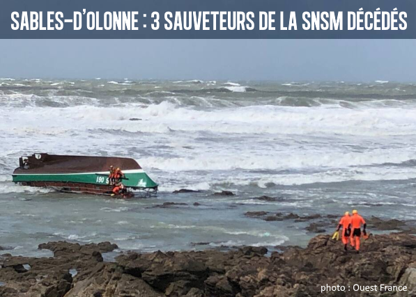 3 sauveteurs de la SNSM sont morts aux Sables-d'Olonne 07-06-2019 62018710
