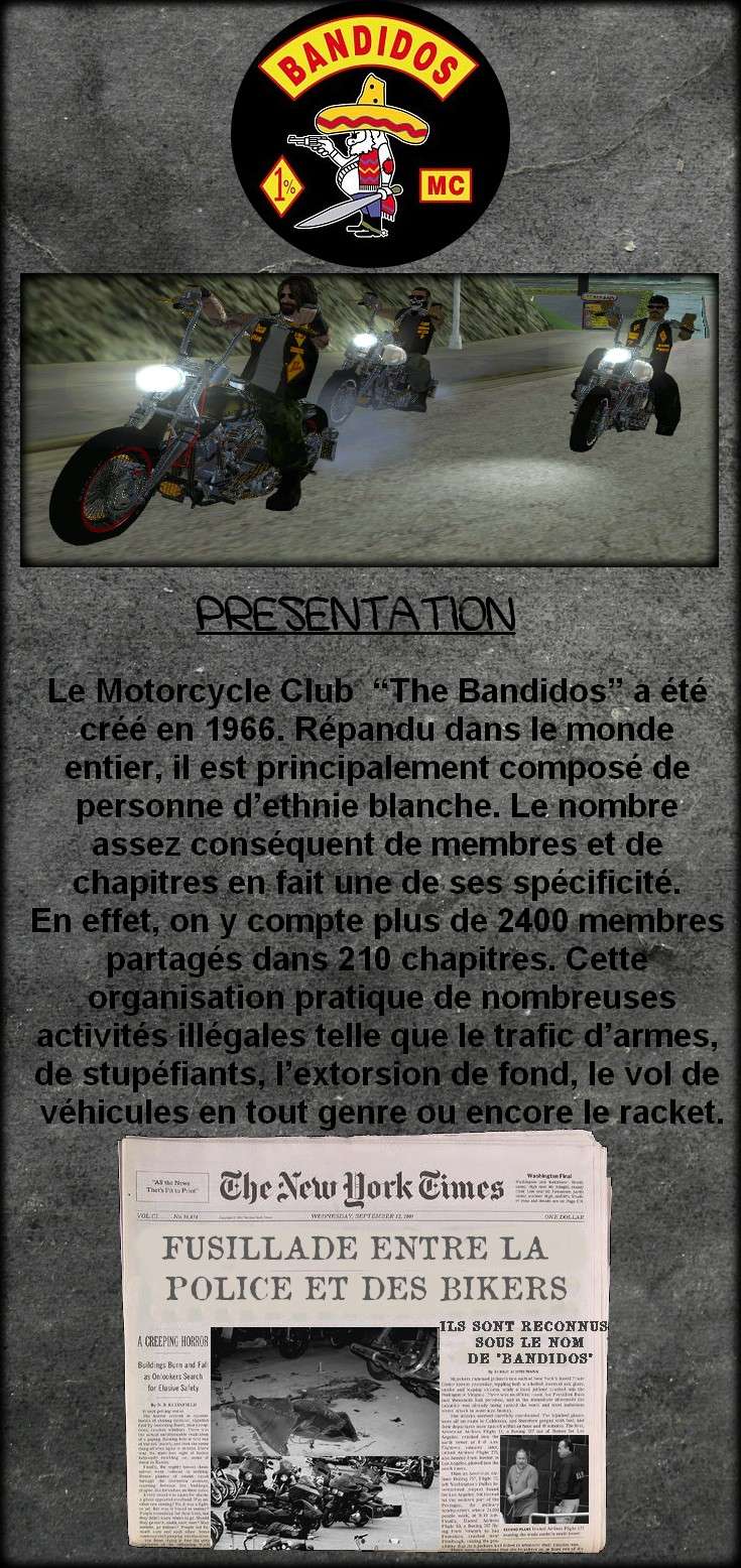 (Projet-Attente) The Bandidos Motorcycle Athrea10