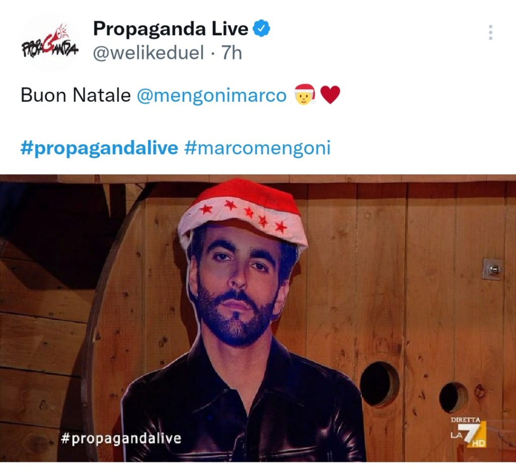 Sanremo - PROPAGANDA LIVE - 10 dicembre 2021 20211210