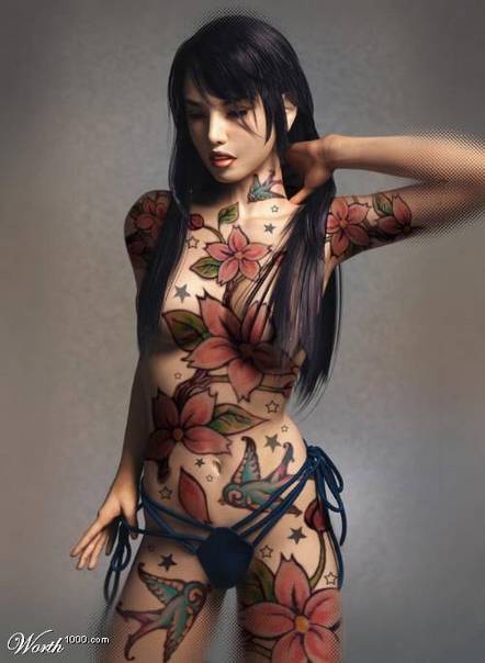 CHARME - Les plus belles femmes sont tatouées... - Page 16 54928510