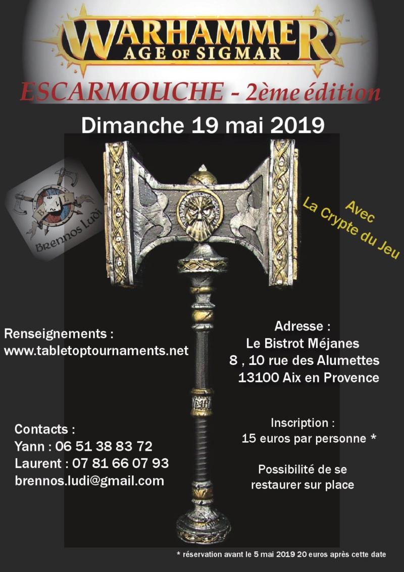 tournoi age of sigmar escarmouche du 19 mai 2019  Affich13