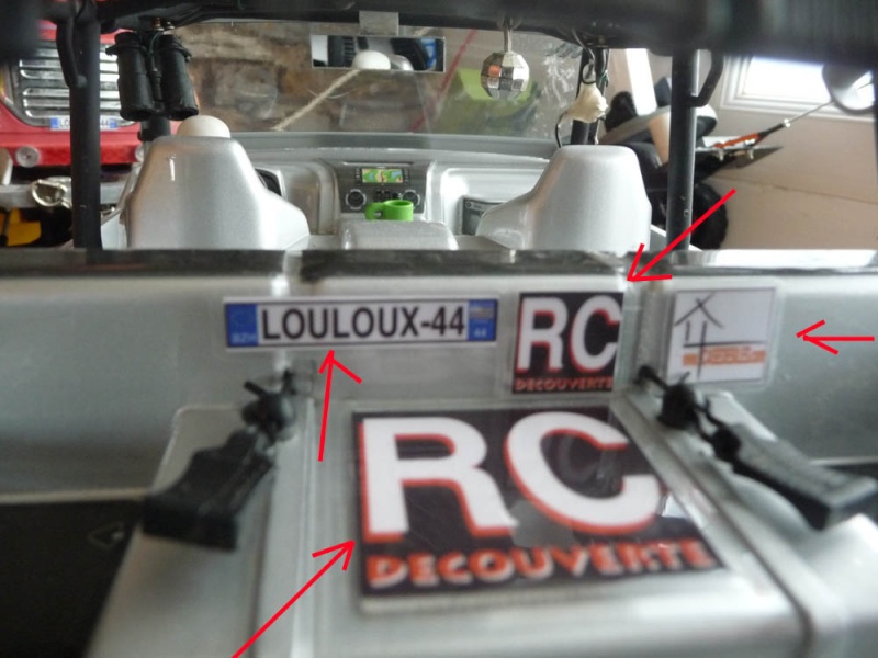 Fabriquer des stickers sur mesure pour Scale Trial 4x4 et Crawler ainsi que les plaques d'immatriculation custom et pas cher Sticke19