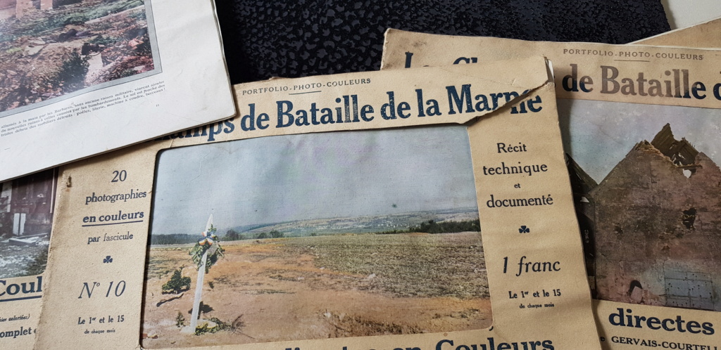 Portfolio-photo-couleurs Les Champs de Bataille de la Marne, édité en 1915 20201039