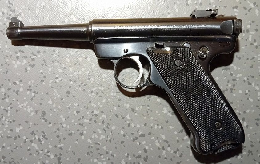 Coup de coeur : un Ruger MK1 en .22 LR Ruger10