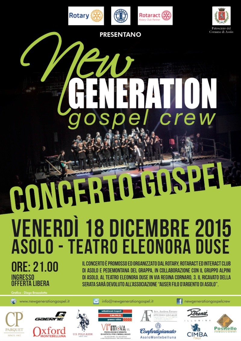 New Generation Gospel Crew in concerto ad Asolo il 18 dicembre Asolo110