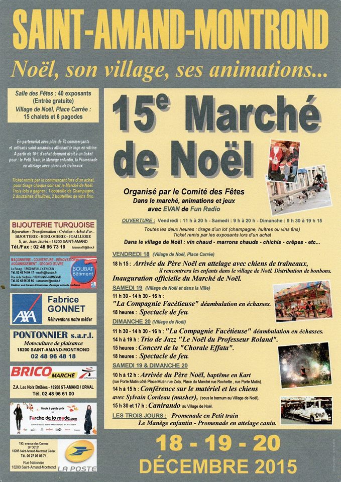 Le Marché de Noël de Saint-Amand-Montrond 12295410