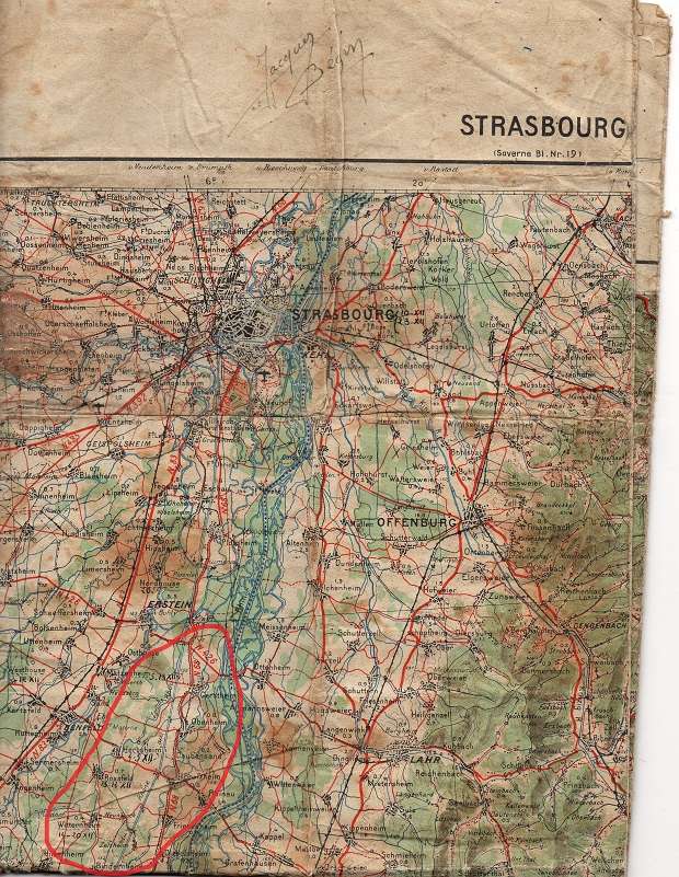 carnet de route j bégin 3 rmt 10 cie - Carnet de route de Jacques Bégin III/ RMT 10ème Cie - Page 2 Carte_10