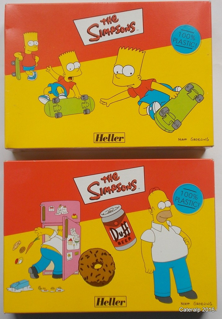 Homer et Bart SIMPSON Réf 79500 et 79501 Simpso10