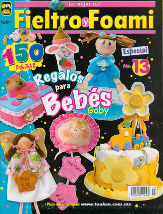 Fieltro y Fomi N13. Regalos para bebes 1b10