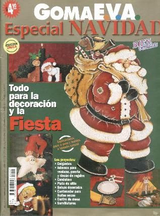 Revista: Goma eva especial Navidad Bienve10