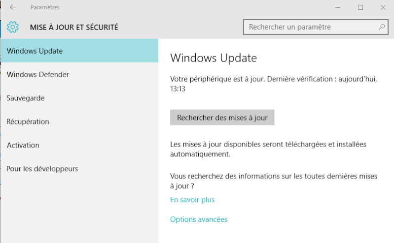 Erreur mise à jour Windows 10 Erreur11