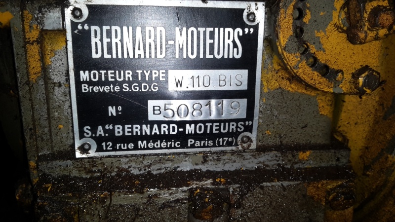 Tutoriel restauration Moteur Bernard W110 bis Plaque10