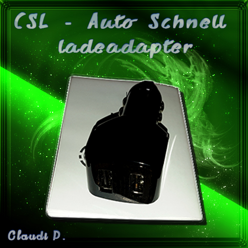 CSL - Auto Schnellladeadapter  Anschl10