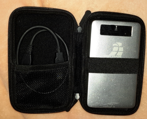 CSL – Universal Festplatten-Tasche für 2.5" HDD/SSD mit Zubehörfach Gefyll10