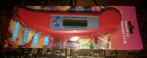 Rixow Digitales Küchenthermometer Einstichthermometer Thermo10