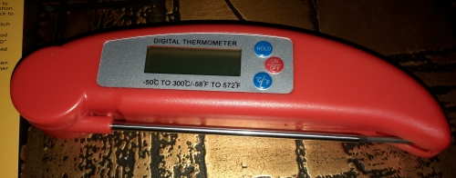 Rixow Digitales Küchenthermometer Einstichthermometer Thermo11