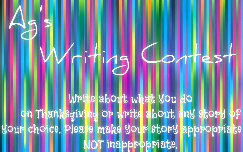 A THANKSGIVING WRITING CONTEST OR A STORY OF YOUR CHOICE Oh_yes10