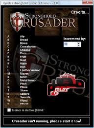 برنامج Stronghold Crusader Trainer +1.0 لأختراق لعبة صلاح الدين واحصل على عمال + اكل +اسلحة مجانا Downlo10