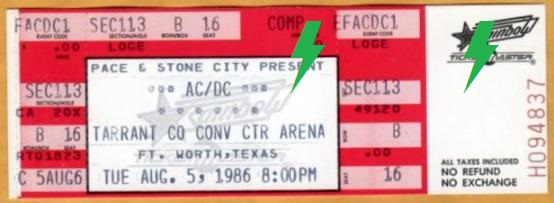 1986 / 08 / 05 - USA, Fort Worth, Tarrant County Convention Center Arena 05_08_10