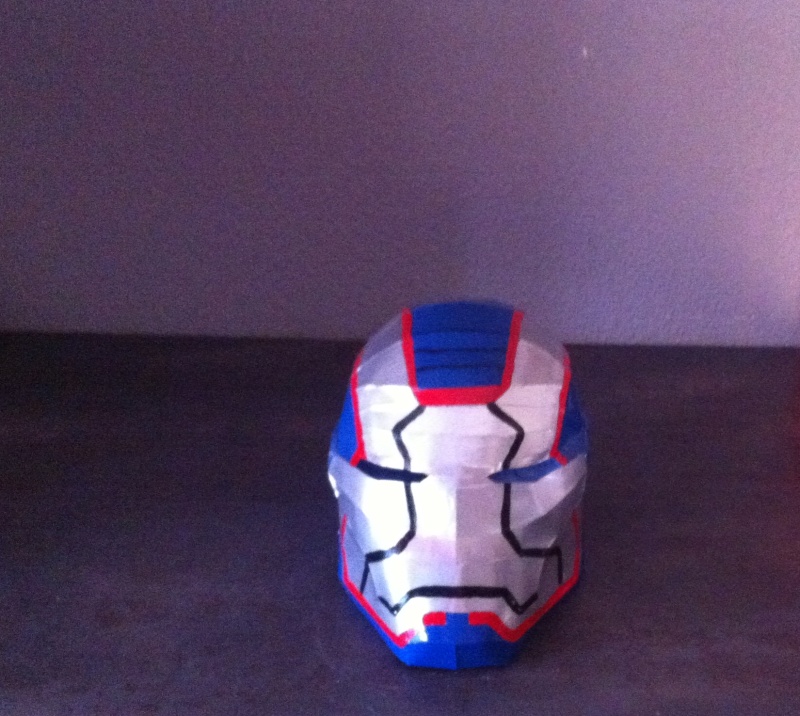 War machine iron patriot (casque taille réelle) Photo_10