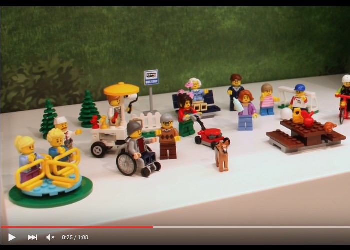 Pour la première fois, Lego va commercialiser une figurine en fauteuil roulant 226