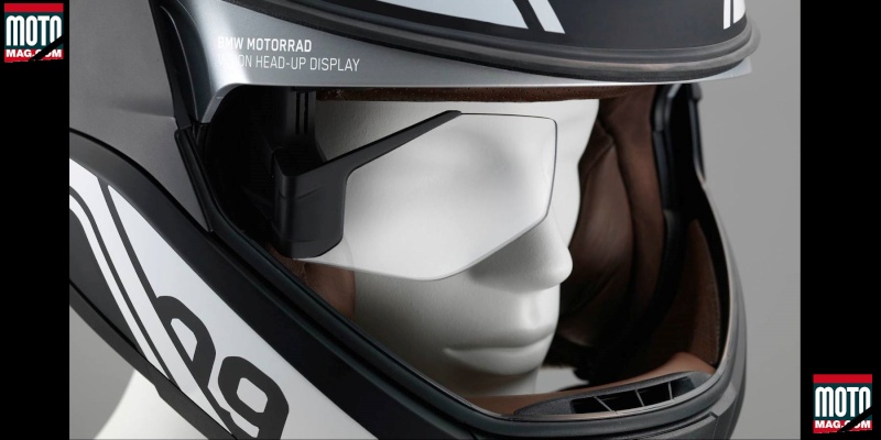 BMW dévoile un casque de moto doté d’un affichage tête haute 3stosy15