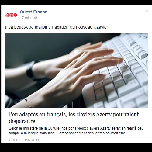 Peu adaptés au français, les claviers Azerty pourraient disparaître  Sans_548