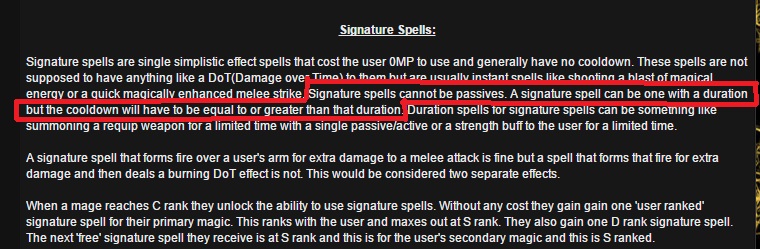 Sacrificing Weapons for Signature Spells Hh1s0z10