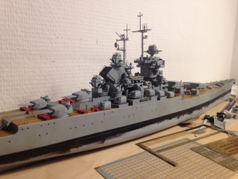 Diorama: Le cuirassé Jean Bart à Toulon en 1955 (1/400 eme) - Page 3 Image41