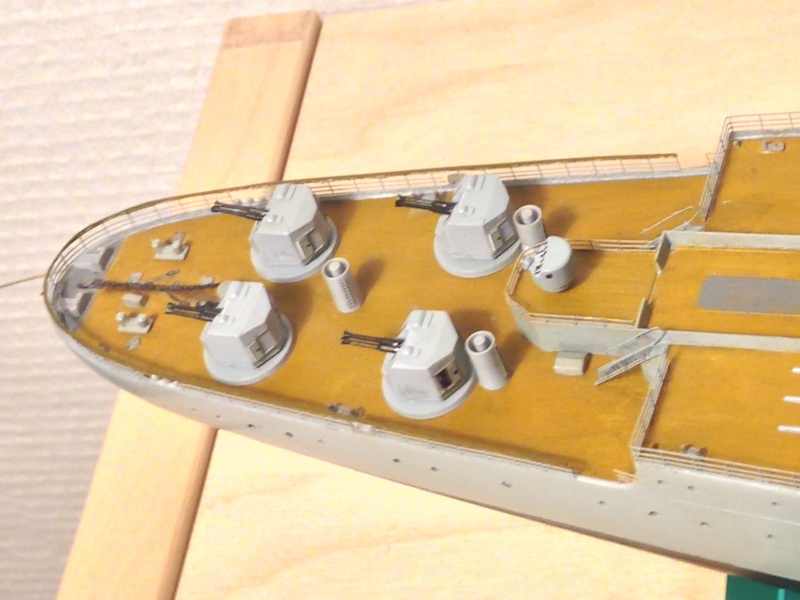 Diorama: Le cuirassé Jean Bart à Toulon en 1955 (1/400 eme) - Page 4 Image73