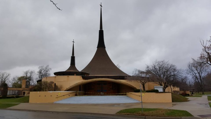 Eglises et lieux de culte space age - Vintage Chapel and Church 12219410
