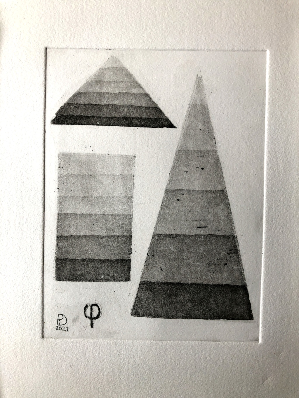Pyramides et rectangle autour du nomre d'Or  Gravur43