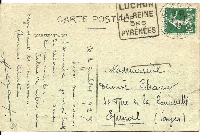 Bagnières de Luchon 1923 Luchon11