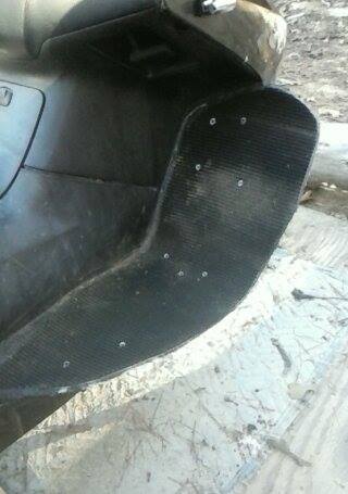 More Lights, Horn, Back Rest, Lug Box, Foot Rest, DS tire.  12226711