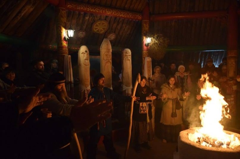 Temple païen slave en Russie. Temple11