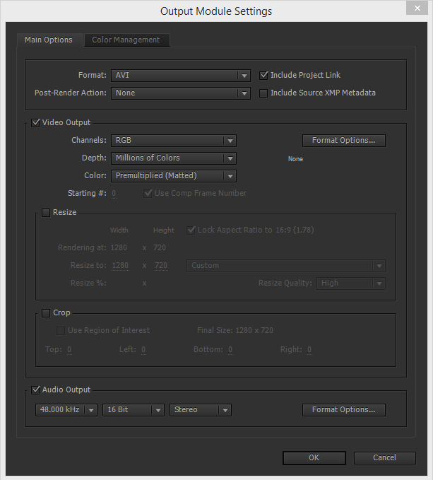 [AMV Basics] How To Render Lossless out of Adobe After Effects 151a0a10