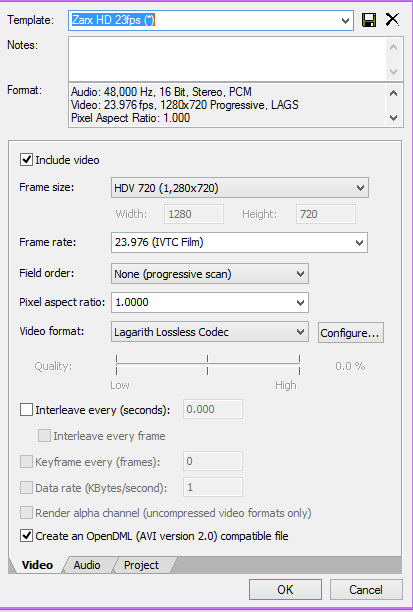 [AMV Basics] How To Render And Encode Lossless AVI To MP4 (VEGAS PRO) 55fe6210