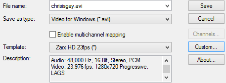 [AMV Basics] How To Render And Encode Lossless AVI To MP4 (VEGAS PRO) A8079810