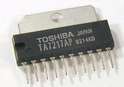 TA - TA 7217 AP (circuit BF pour  poste CB) Ta721710