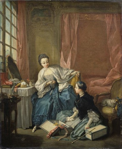 Conférence : Mlle Alexandre, marchande de modes à Paris au XVIIIe siècle. 10-51010