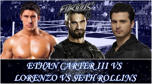 Match 1: Ethan Carter 3 vs Lorenzo vs Seth Rollins 128