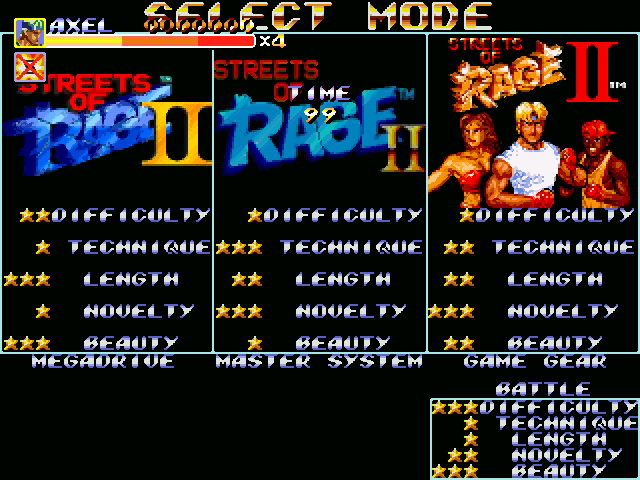 Streets of Rage 2 Collection for V5: Unified Edition Sor2_s11